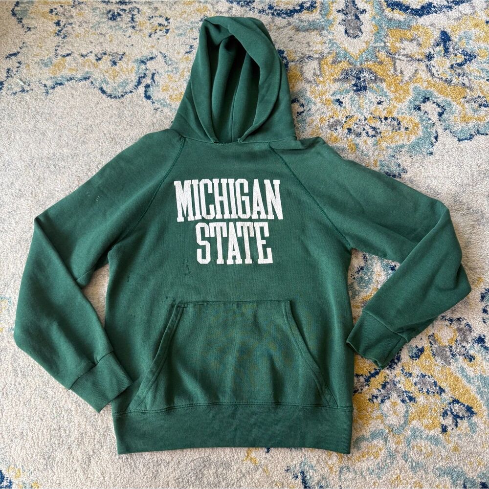 Vintage Michigan State Hoodie - Picture 1 of 7